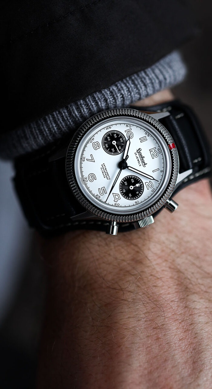 ハンハルト(HANHART) パイオニア 417 ES フライバックパンダ 39 mm